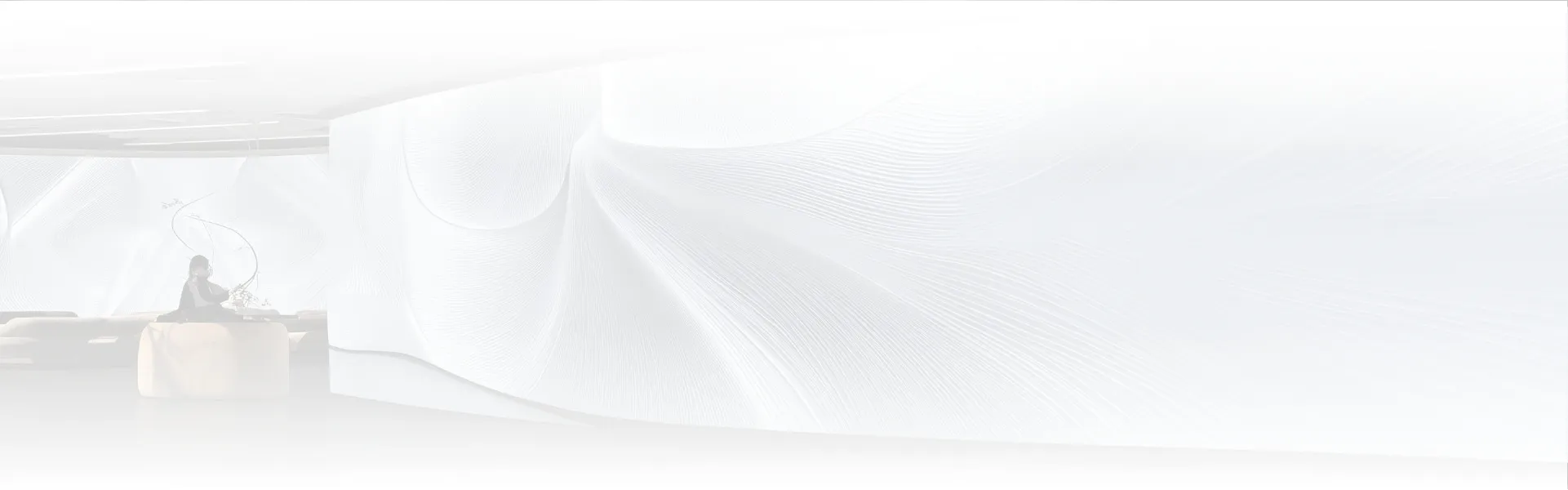 Led visual design banner